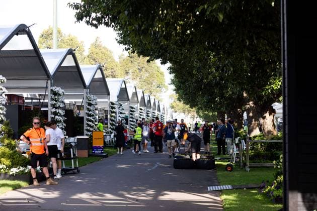 F1 - AUSTRALIAN GRAND PRIX 2025 Ambiance paddock during the Formula 1 Louis Vuitton Australian Grand Prix 2025, 1st round of the 2025 FIA Formula One World Championship, WM, Weltmeisterschaft from March 14 to 16, 2025 on the Albert Park Grand Prix Circuit, in Melbourne, Australia - MelbourneAustralia  Copyright: xJoaoxFilipex