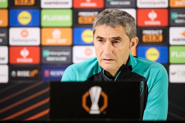 Football, EL, Athletic Bilbao press conference