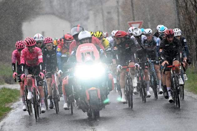 Cycling, Paris - Nice, 4th stage interrupted due to bad weather conditions