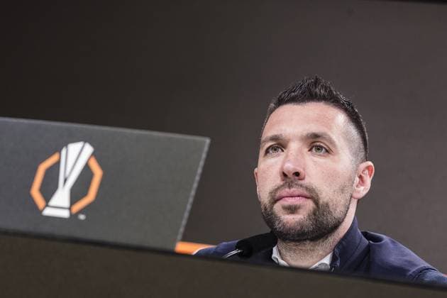 Football, EL, Ajax Amsterdam, Press conference