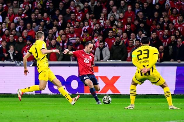 Football, CL, OSC Lille - Borussia Dortmund