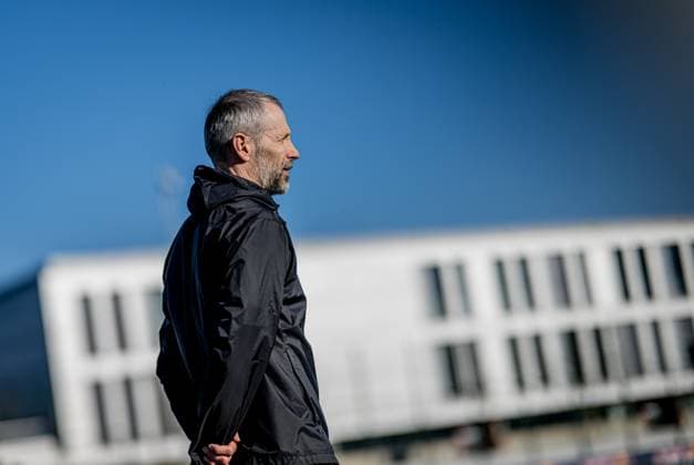 Leipzigs head coach Coach Marco Rose Training RB Leipzig on March 4, 2025 Red Bull Academy, Leipzig Public training RB Leipzig