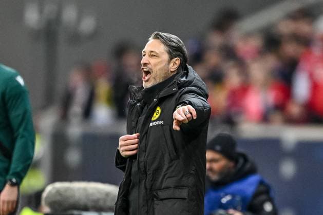 Lille, France, 12 03 2025 Trainer Niko Kovac BV Borussia Dortmund gestures during the UEFA Champions League 2024 25 Round of 16 Second Leg match between LOSC Lille and Borussia Dortmund at Stade Pierre Mauroy on March 12, 2025 in Lille, France Photo by Harry Langer DeFodi Images