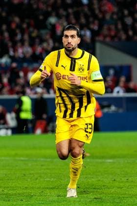 UEFA Champions League, LOSC Lille Borussia Dortmund 12 03 2025 Celebration for 1 1 by Emre Can Borussia Dortmund, 23 after penalty UEFA Champions League round of 16 second leg, LOSC Lille Borussia Dortmund Lille, Stade Pierre Mauroy on 12 03 2025 Copyright: xBEAUTIFULxSPORTS Wunderlx