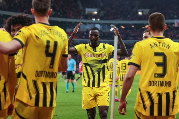 12 03 2025, UEFA Champions League, Round of 16, Lille OSC Borussia Dortmund, Serhou Guirassy Borussia Dortmund , Lille Stade Pierre Mauroy Decathlon Arena Paris xRHR PHOTO ENx Copyright: DennisxEwert RHR-FOTOx RHR-FOTO DE