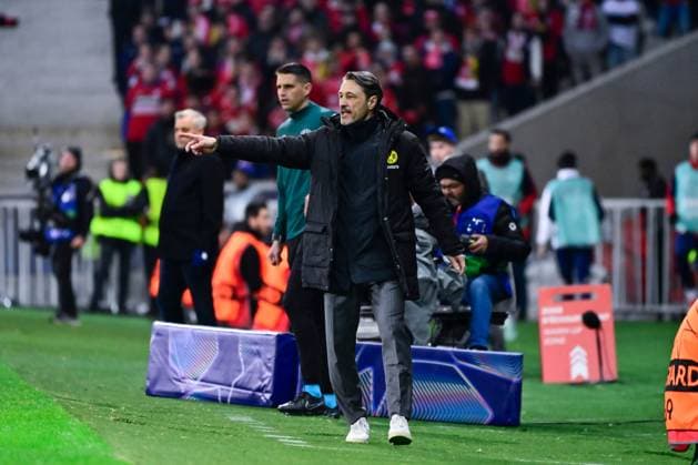 FOOTBALL : Lille vs Borussia Dortmund - Ligue des Champions - 12 03 2025 Niko Kovac ( coach Borussia Dortmund ) during UEFA Champions League match between Lille OSC and Borussia Dortmund at Stade Pierre Mauroy on March 12, 2025 in Lille, France. ( Photo by Dante Badano PsnewZ ) - LilleFrance  Copyright: xDantexBadanox