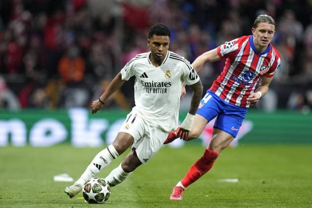 Cc Madrid 12 03 2025 - Champions League Atletico Madrid-Atletico Madrid foto Cesar Cebolla Image nella foto: Rodrygo 