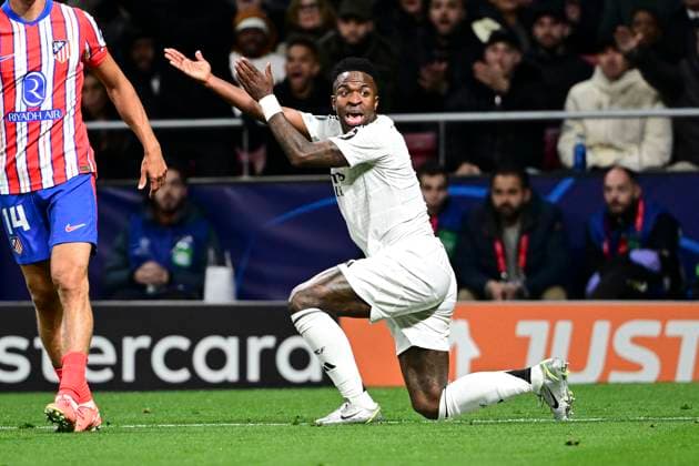 Vinicius Junior 7 Madrid , Atletico Madrid vs Real Madrid , Football, Champions League, Round of 16 second leg, 12 03 2025 Madrid Madrid Spain Copyright: xkolbert-press MarcxNiemeyerx