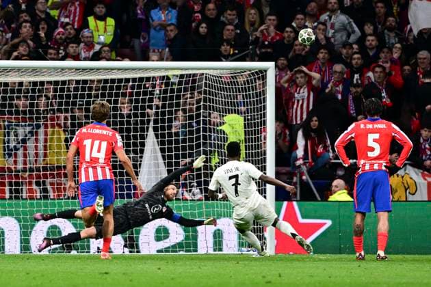 Vinicius Junior 7 Madrid misses penalty, Atletico Madrid vs Real Madrid , Football, Champions League, Round of 16 second leg, 12 03 2025 Madrid Madrid Spain Copyright: xkolbert-press MarcxNiemeyerx