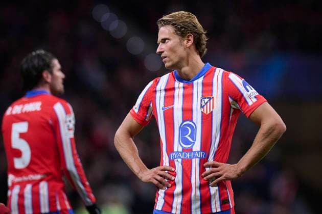 UEFA Champions League soccer match Atletico de Madrid vs Real Madrid at Riyadh Air Metropolitano stadium in Madrid, Spain 12 March 2025 LLorente 900 Cordon Press  900 CordonxPress LOF - UEFA Champions League Atletico de Madrid vs Real Madrid