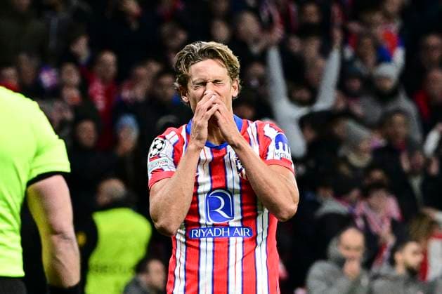 Marcos Llorente 14 Atletico Madrid , Atletico Madrid vs Real Madrid , Football, Champions League, Round of 16 second leg, 12 03 2025 Madrid Madrid Spain Copyright: xkolbert-press MarcxNiemeyerx