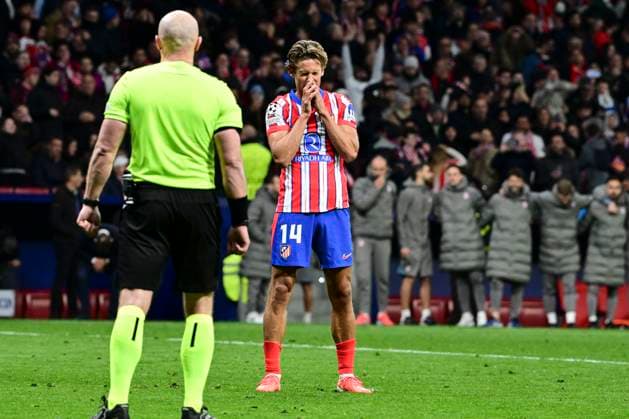 Marcos Llorente 14 Atletico Madrid , Atletico Madrid vs Real Madrid , Football, Champions League, Round of 16 second leg, 12 03 2025 Madrid Madrid Spain Copyright: xkolbert-press MarcxNiemeyerx