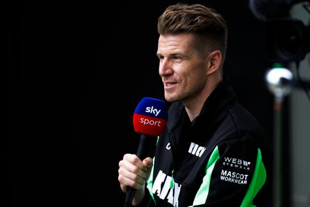 13th March 2025; Melbourne Grand Prix Circuit, Melbourne, Victoria, Australia; Australian Formula 1 Grand Prix; Arrival and Inspection Day; Number 27 Kick Sauber driver Nico Hulkenberg arrives at the Australian Formula One  ActionPlus12759502 StephenxBlackberry
