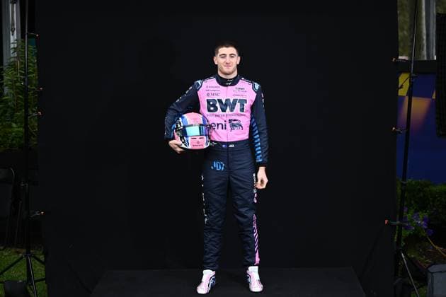 AUSTRALIAN GRAND PRIX, Jack Doohan of Alpine poses during the drivers portrait photo session at Albert Park Circuit in Melbourne, Victoria, Thursday, March 13, 2025. ( NO ARCHIVING, EDITORIAL USE ONLY, NO USE IN BOOKS WITHOUT CONSENT Melbourne Victoria Australia  Copyright: xJoelxCarrettx 20250313119570731750