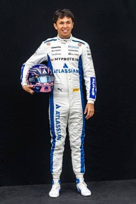 March 13, 2025, Melbourne, Victoria, Australia: Williams Racing driver ALEXANDER ALBON of Thailand poses for driver portraits on Thursday at the Formula 1 Louis Vuitton Australian Grand Prix 2025 on March 13, 2025 in Melbourne, Australia. Melbourne Australia - ZUMAf186 20250313_zsp_f186_016 Copyright: xJamesxForresterx