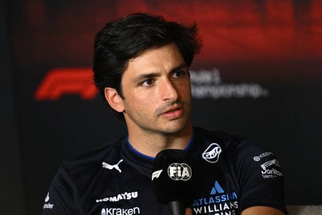 AUSTRALIAN GRAND PRIX, Carlos Sainz of Williams during a drivers press conference, PK, Pressekonferenz at Albert Park Circuit in Melbourne, Victoria, Thursday, March 13, 2025. ( NO ARCHIVING, EDITORIAL USE ONLY, NO USE IN BOOKS WITHOUT CONSENT Melbourne Victoria Australia  Copyright: xJoelxCarrettx 20250313183059040658