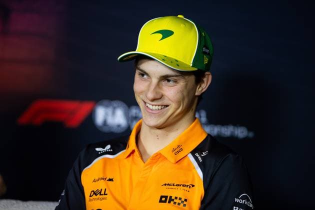 F1 - AUSTRALIAN GRAND PRIX 2025 PIASTRI Oscar (aus), McLaren F1 Team MCL39, portrait press conference, PK, Pressekonferenz during the Formula 1 Louis Vuitton Australian Grand Prix 2025, 1st round of the 2025 FIA Formula One World Championship, WM, Weltmeisterschaft from March 14 to 16, 2025 on the Albert Park Grand Prix Circuit, in Melbourne, Australia - Copyright: xJoaoxFilipex