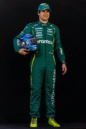 March 13, 2025, Melbourne, Victoria, Australia: Aston Martin Aramco Formula One Team driver LANCE STROLL of Canada poses for driver portraits on Thursday at the Formula 1 Louis Vuitton Australian Grand Prix 2025 on March 13, 2025 in Melbourne, Australia. Melbourne Australia - ZUMAf186 20250313_zsp_f186_081 Copyright: xJamesxForresterx