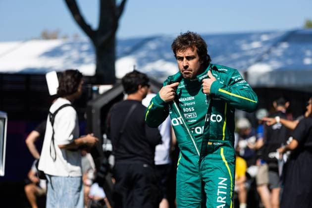 F1 - AUSTRALIAN GRAND PRIX 2025 ALONSO Fernando (spa), Aston Martin F1 Team AMR25, portrait during the Formula 1 Louis Vuitton Australian Grand Prix 2025, 1st round of the 2025 FIA Formula One World Championship, WM, Weltmeisterschaft from March 14 to 16, 2025 on the Albert Park Grand Prix Circuit, in Melbourne, Australia -  Copyright: xJoaoxFilipex