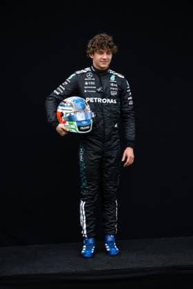 Andrea Kimi Antonelli Mercedes AMG Petronas F1 Team, 12 , AUS, Formula 1 World Championship, Luis Vuitton Australian Grand Prix, Albert Park Circuit Melbourne, Media Day, 2025 season, 13 03 2025 AUS, Formula 1 World Championship, Luis Vuitton Australian Grand Prix, Albert Park Circuit Melbourne, Media Day, 2025 season, 13 03 2025 Melbourne Copyright: xEibner-Pressefoto Memmlerx EP_MMR