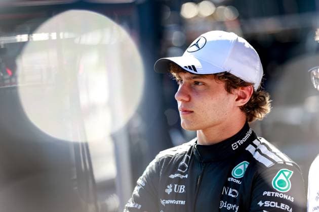 12 Andrea Kimi Antonelli ITA, Mercedes AMG Petronas F1 Team , F1 Grand Prix of Australia at Albert Park Grand Prix Circuit on March 13, 2025 in Melbourne, Australia Photo by HOCH ZWEI Melbourne Australia