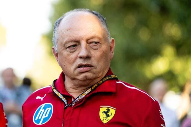 Frederic Vasseur Scuderia Ferrari HP, Team Principal , AUS, Formula 1 World Championship, Luis Vuitton Australian Grand Prix, Albert Park Circuit Melbourne, Media Day, 2025 season, 13 03 2025 AUS, Formula 1 World Championship, Luis Vuitton Australian Grand Prix, Albert Park Circuit Melbourne, Media Day, 2025 season, 13 03 2025 Melbourne Copyright: xEibner-Pressefoto Memmlerx EP_MMR