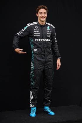 13 03 2025, xrarjax, Motorsport FIA Formula 1, Australian Grand Prix 2025 v l George Russell Mercedes AMG Petronas starting number 63 FIA REGULATIONS PROHIBIT ANY USE OF PHOTOGRAPHS as IMAGE SEQUENCES and or QUASI VIDEO Melbourne