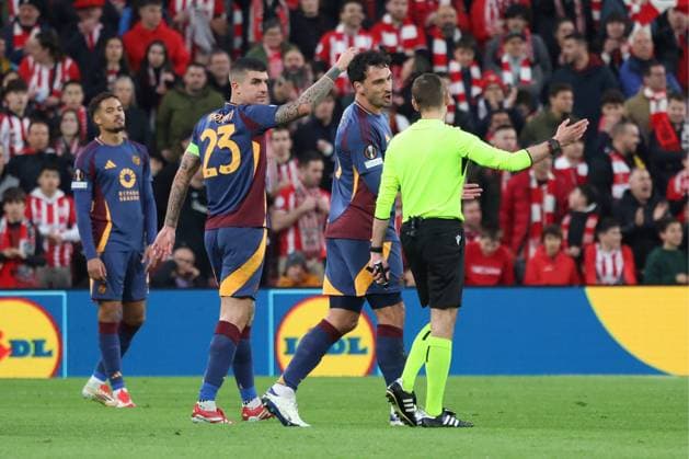 UEFA Europa League soccer match Athletic Club vs AS Roma at San Mames stadium in Bilbao, Spain 13 March 2025 900 Cordon Press  900 CordonxPress LOF - UEFA Europa League Athletic Club vs AS Roma