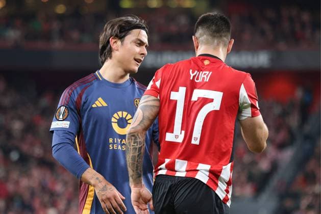 UEFA Europa League soccer match Athletic Club vs AS Roma at San Mames stadium in Bilbao, Spain 13 March 2025 900 Cordon Press  900 CordonxPress LOF - UEFA Europa League Athletic Club vs AS Roma