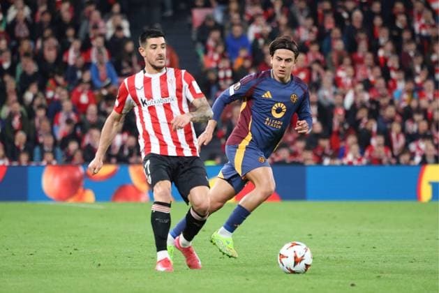 UEFA Europa League soccer match Athletic Club vs AS Roma at San Mames stadium in Bilbao, Spain 13 March 2025 900 Cordon Press  900 CordonxPress LOF - UEFA Europa League Athletic Club vs AS Roma