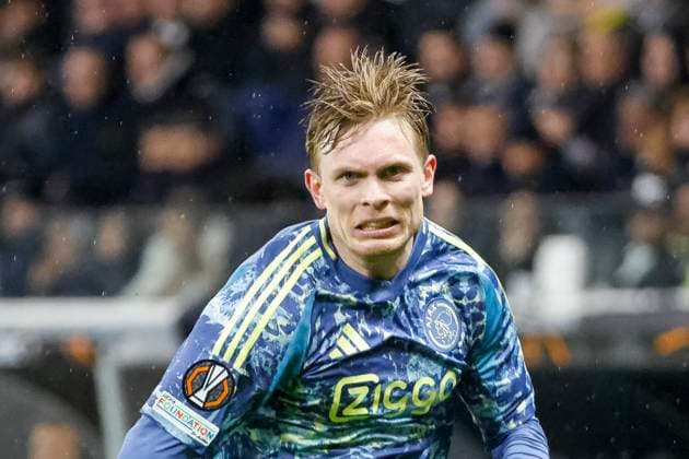 Oliver Edvardsen Ajax Amsterdam, 17 , Football, UEFA Europa League, Round of 16, 2024 2025, Eintracht Frankfurt vs Ajax Amsterdam, 13 03 2025, Frankfurt Stadion, Frankfurt am Main, Germany Frankfurt am Main Frankfurt Stadion Hessen Germany Copyright: xGrantxHubbsx