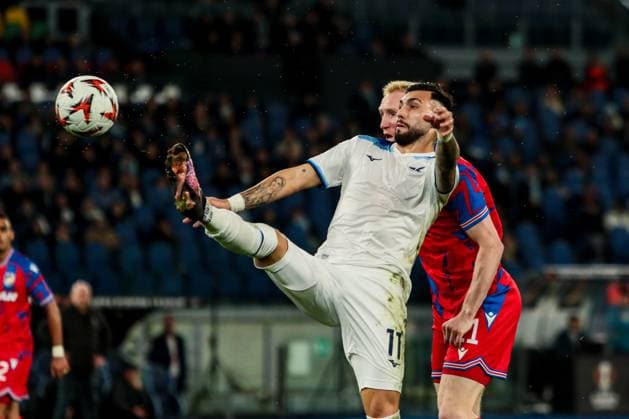 Taty Castellanos of SS Lazio during Lazio vs Viktoria Plzen, Football Europa League match in Rome, Italy, March 13 2025  Copyright: xRaffaelexConti IPAxSportx xipa-agency.netx xx IPA_55305945 IPA_Agency_IPA55305945