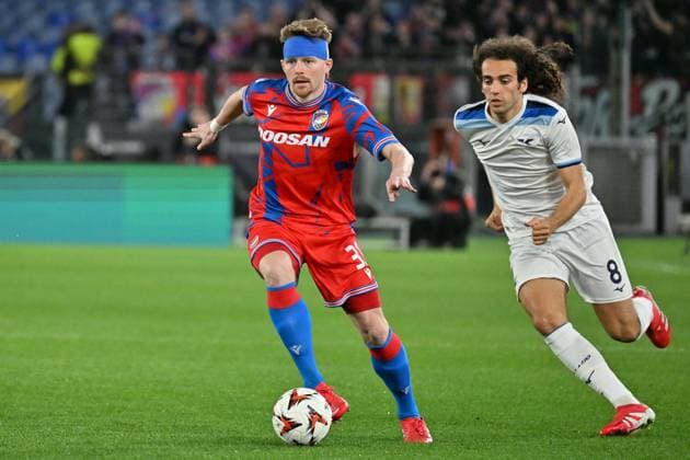Foto IPP Felice De Martino Roma 13 03 2025 Calcio Europa League 2024-2025 Lazio - Vktoria Plzen Nella foto: Pavel Sulc Italy Photo Press World Copyright Roma italy Italia ITALY  Copyright: xR4924_italyphotopressx
