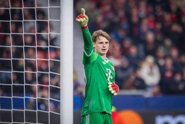 Leverkusen, Germany 11th Mar 2025 Jonas Urbig FCB Bayer Leverkusen FC Bayern Munich 11 03 2025