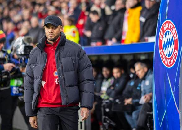 Leverkusen, Germany 11th Mar 2025 Coach Vincent Kompany FCB Bayer Leverkusen FC Bayern Munich 11 03 2025