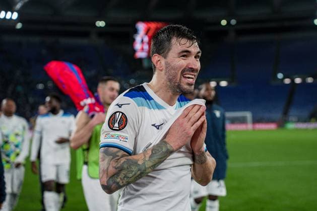 CALCIO - UEFA Europa League - Lazio vs Viktoria Plzen Alessio Romagnoli of SS LAZIO during Lazio vs Viktoria Plzen, Football Europa League match in Rome, Italy, March 13 2025 Rome Italy  Copyright: xIPAxSport ABACAx