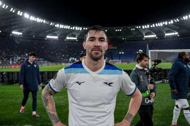CALCIO - UEFA Europa League - Lazio vs Viktoria Plzen Alessio Romagnoli of SS LAZIO during Lazio vs Viktoria Plzen, Football Europa League match in Rome, Italy, March 13 2025 Rome Italy  Copyright: xIPAxSport ABACAx
