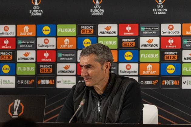 Bilbao, Spain, March 13th 2025 Athletic de Bilbao head coach, Ernesto Valverde during the press conference, PK, Pressekonferenz of the UEFA Europa League match between Athletic de Bilbao and AS Roma at San Mames in Bilbao, Spain (Andres Lopez Sheridan SPP) Copyright: xAndresxLopezxSheridanxx xSPPx spp-en-AnLoShSp-ATH-ROM-49