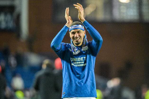 Rangers v Fenerbahce S.K. UEFA Europa League Leon Balogun of Rangers celebrates his sides win during the UEFA Europa League Round of 16 Second Leg match at Ibrox Stadium, Glasgow UK Newspapers OUT Copyright: xJamiexJohnstonx FIL-21576-0045