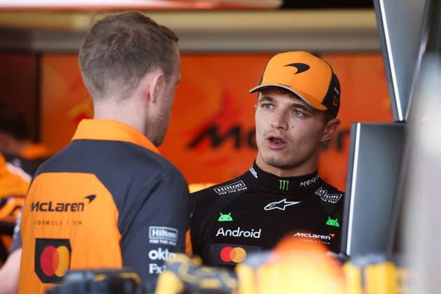 F1 - AUSTRALIAN GRAND PRIX 2025 NORRIS Lando (gbr), McLaren F1 Team MCL39, portrait during the Formula 1 Louis Vuitton Australian Grand Prix 2025, 1st round of the 2025 FIA Formula One World Championship, WM, Weltmeisterschaft from March 14 to 16, 2025 on the Albert Park Grand Prix Circuit, in Melbourne, Australia - MelbourneAustralia  Copyright: xANTONINxVINCENTx