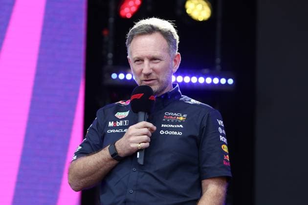 March 14, 2025: CHRISTIAN HORNER Team Principal of Red Bull Racing interviewed at the Fan Form Stage at the 2025 Australian Formula 1 Grand Prix on March 14, 2025 in Melbourne, VIC Australia - ZUMAa155 20250314_aaa_a155_038 Copyright: xChristopherxKhouryx