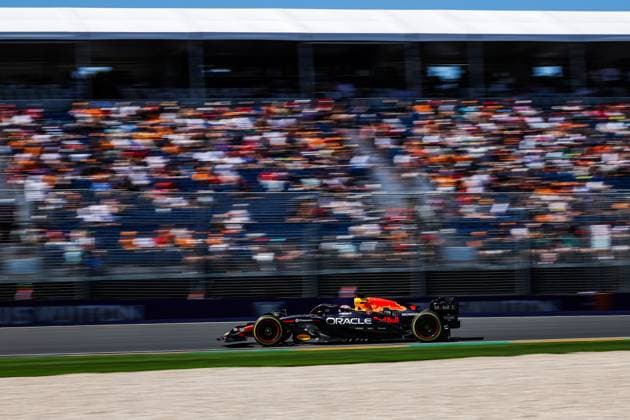 F1 - AUSTRALIAN GRAND PRIX 2025 01 VERSTAPPEN Max (nld), Red Bull Racing RB21, action during the Formula 1 Louis Vuitton Australian Grand Prix 2025, 1st round of the 2025 FIA Formula One World Championship, WM, Weltmeisterschaft from March 14 to 16, 2025 on the Albert Park Grand Prix Circuit, in Melbourne, Australia - MelbourneAustralia  Copyright: xFLORENTxGOODENx