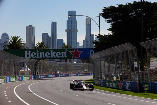 87 Oliver Bearman GBR, MoneyGram Haas F1 Team , F1 Grand Prix of Australia at Albert Park Grand Prix Circuit on March 14, 2025 in Melbourne, Australia Photo by HOCH ZWEI Melbourne Australia