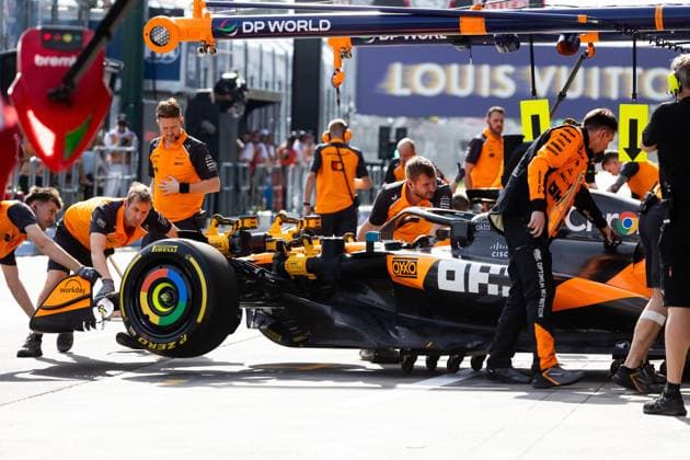81 Oscar Piastri AUS, McLaren F1 Team , F1 Grand Prix of Australia at Albert Park Grand Prix Circuit on March 14, 2025 in Melbourne, Australia Photo by HOCH ZWEI Melbourne Australia