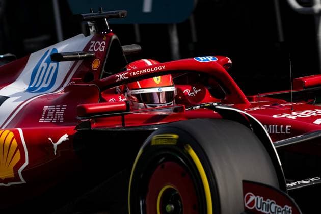 16 Charles Leclerc MCO, Scuderia Ferrari HP , F1 Grand Prix of Australia at Albert Park Grand Prix Circuit on March 14, 2025 in Melbourne, Australia Photo by HOCH ZWEI Melbourne Australia
