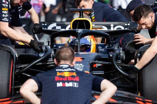 1 Max Verstappen NLD, Oracle Red Bull Racing , F1 Grand Prix of Australia at Albert Park Grand Prix Circuit on March 14, 2025 in Melbourne, Australia Photo by HOCH ZWEI Melbourne Australia