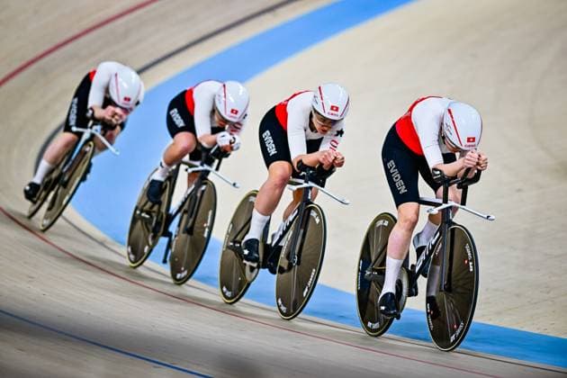 SEITZ Aline, ANDRES Michelle, BURI Fabienne, LIEHNER Annika Switzerland Women s Team Pursuit UCI Track Cycling Nations Cup 2025 SEITZ Aline, ANDRES Michelle, BURI Fabienne, LIEHNER Annika Switzerland Women s Team Pursuit UCI Track Cycling Nations Cup 2025 UCI Track Cycling Nations Cup 2025 from March 14 to 16 at the Konya Velodrom Konya Olimpik Bisiklet Veledromu in Turkey