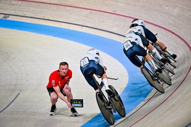 KESSLER Bruno, BRIESE Max David, GROSS Felix, HEINRICH Nicolas Germany Men s Team Pursuit UCI Track Cycling Nations Cup 2025 KESSLER Bruno, BRIESE Max David, GROSS Felix, HEINRICH Nicolas Germany Men s Team Pursuit UCI Track Cycling Nations Cup 2025 UCI Track Cycling Nations Cup 2025 from March 14 to 16 at the Konya Velodrom Konya Olimpik Bisiklet Veledromu in Turkey
