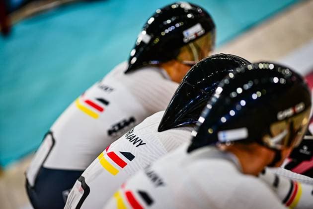 FRIEDRICH Lea Sophie, GRABOSCH Pauline Sophie, SCHNEIDER Clara Women s Team Sprint UCI Track Cycling Nations Cup 2025 FRIEDRICH Lea Sophie, GRABOSCH Pauline Sophie, SCHNEIDER Clara Women s Team Sprint Germany UCI Track Cycling Nations Cup 2025 UCI Track Cycling Nations Cup 2025 from March 14 to 16 at the Konya Velodrom Konya Olimpik Bisiklet Veledromu in Turkey