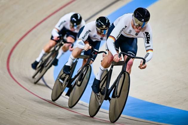 DORNBACH Maximilian, SCHROTER Nik, SPIEGEL Luca Men s Team Sprint UCI Track Cycling Nations Cup 2025 DORNBACH Maximilian, SCHROTER Nik, SPIEGEL Luca Men s Team Sprint Germany UCI Track Cycling Nations Cup 2025 UCI Track Cycling Nations Cup 2025 from March 14 to 16 at the Konya Velodrom Konya Olimpik Bisiklet Veledromu in Turkey